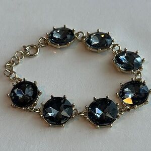 Elegant Gold and Black Bracelet